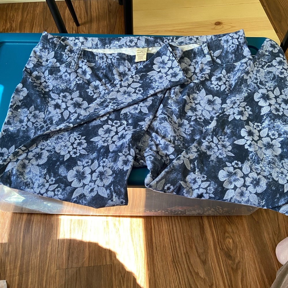 Plus Size 4x Floral Jeggings